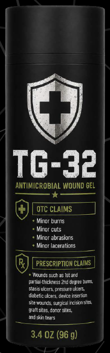 TG-32 Nano-Silver Wound Gel, 3.4 oz (96 g) tube